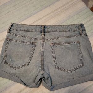 Garage jean shorts